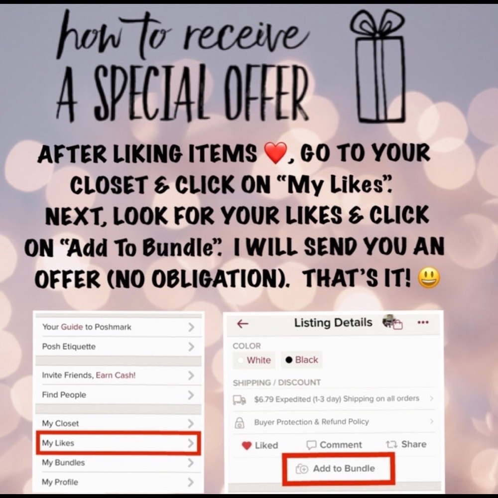 BUNDLE YOUR LIKES FOR A PRIVATE OFFER ❤️ - Picture 2 of 8
